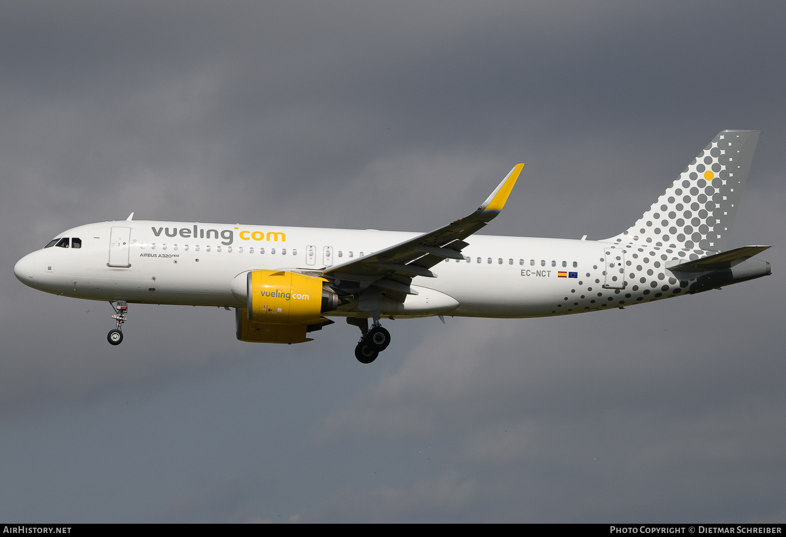 Aircraft Photo of EC-NCT | Airbus A320-271N | Vueling Airlines | AirHistory.net #738739