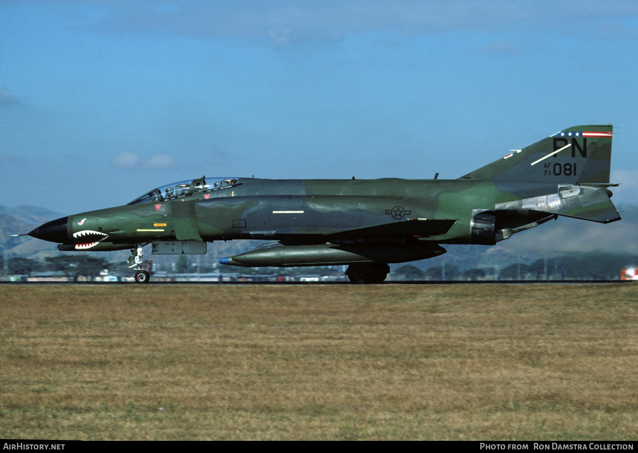 Aircraft Photo of 71-1081 | McDonnell Douglas F-4E Phantom II | USA - Air Force | AirHistory.net #738745