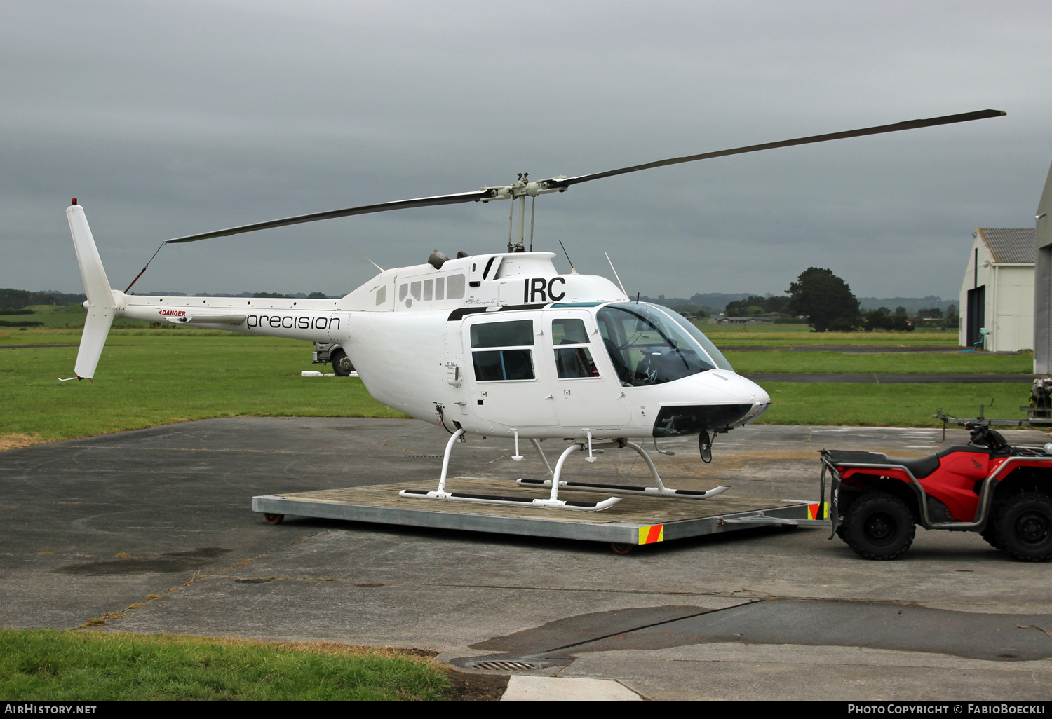 Aircraft Photo of ZK-IRC | Bell 206B-2 JetRanger II | Precision Helicopters | AirHistory.net #738755