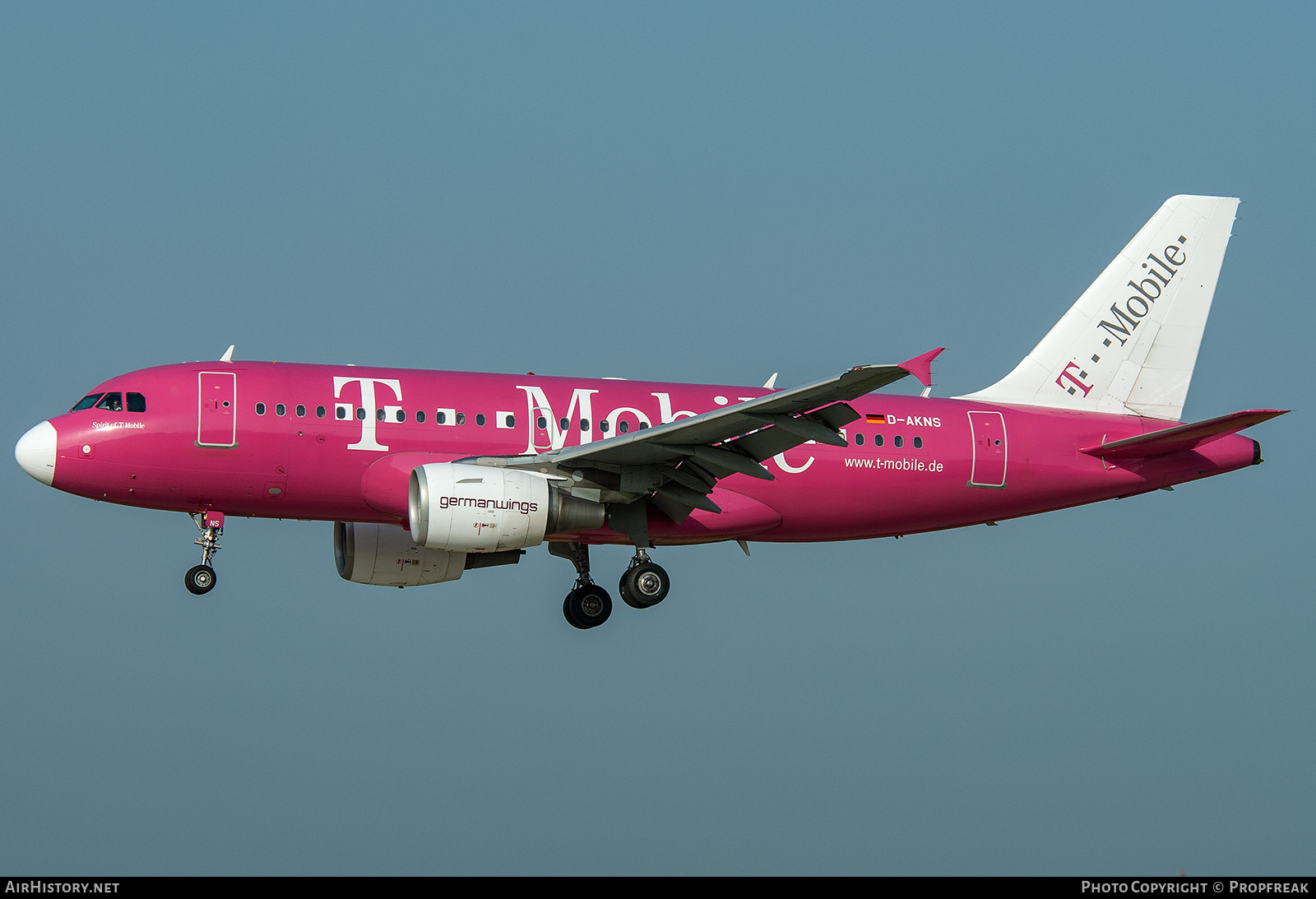 Aircraft Photo of D-AKNS | Airbus A319-112 | Germanwings | AirHistory.net #738766