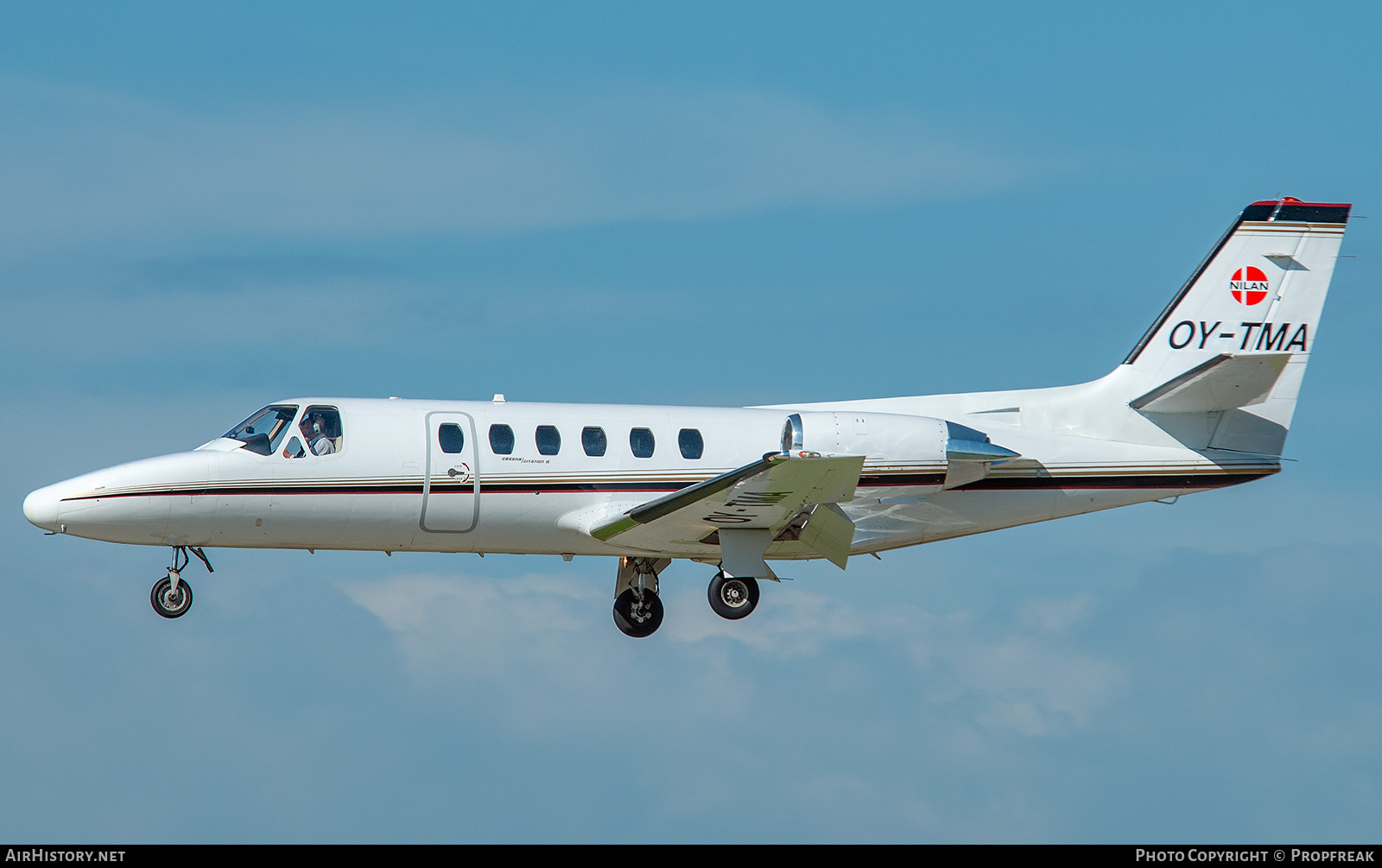 Aircraft Photo of OY-TMA | Cessna 550 Citation II | Nilan | AirHistory.net #738768