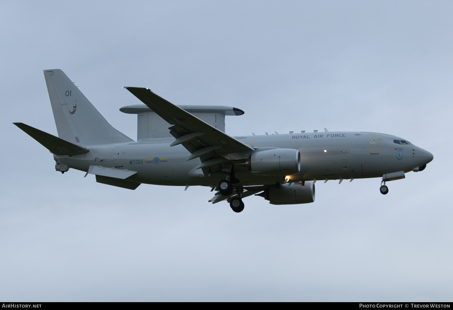 Aircraft Photo of WT001 | Boeing E-7A Wedgetail AEW 1 | UK - Air Force | AirHistory.net #738778