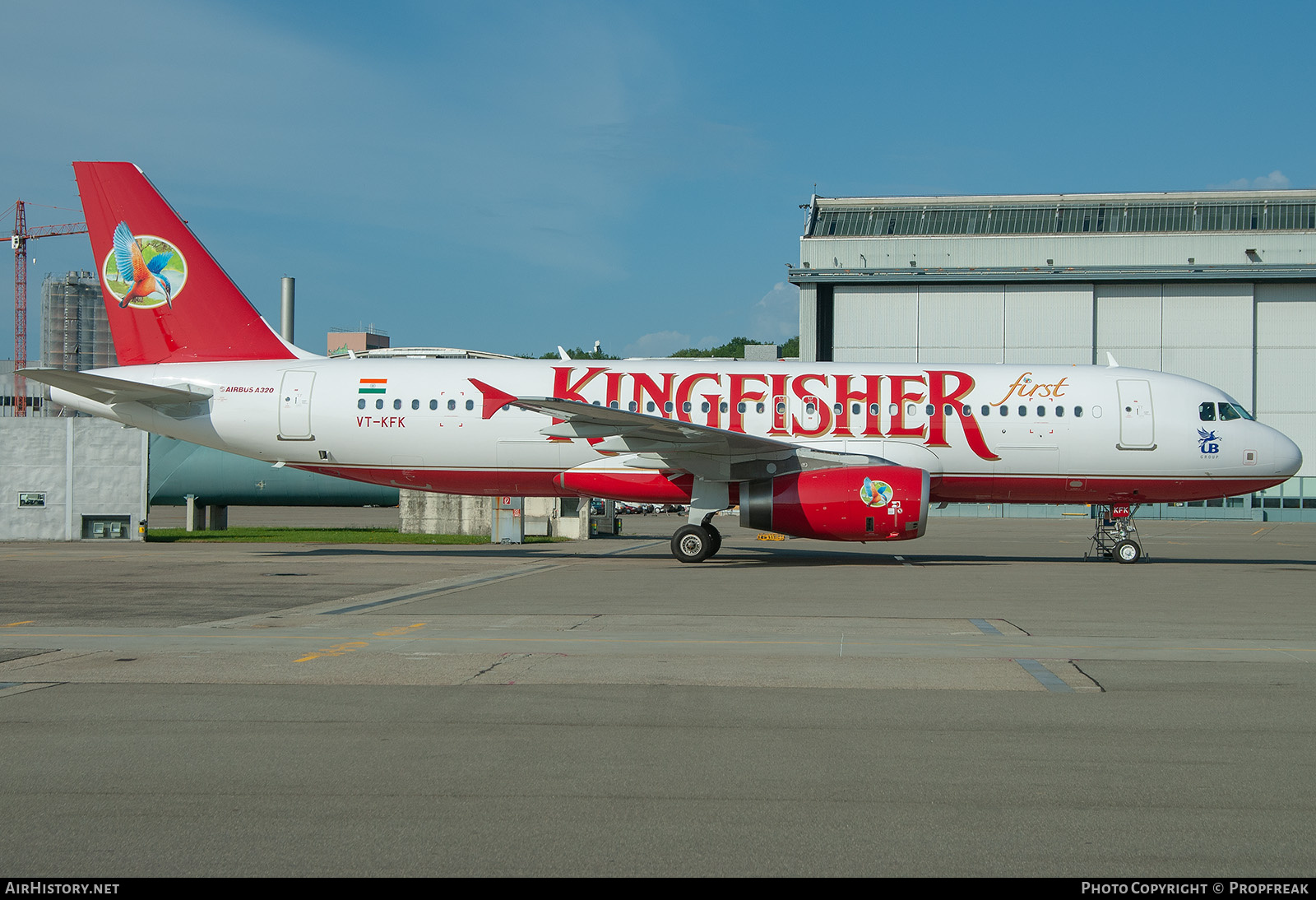 Aircraft Photo of VT-KFK | Airbus A320-232 | Kingfisher Airlines | AirHistory.net #738780