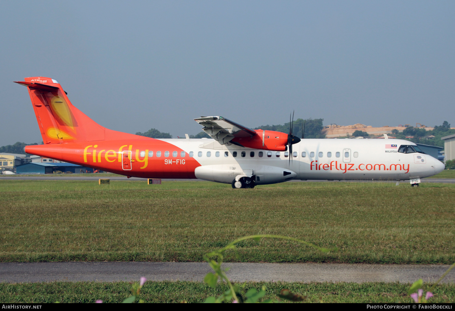 Aircraft Photo of 9M-FIG | ATR ATR-72-600 (ATR-72-212A) | Firefly | AirHistory.net #738793