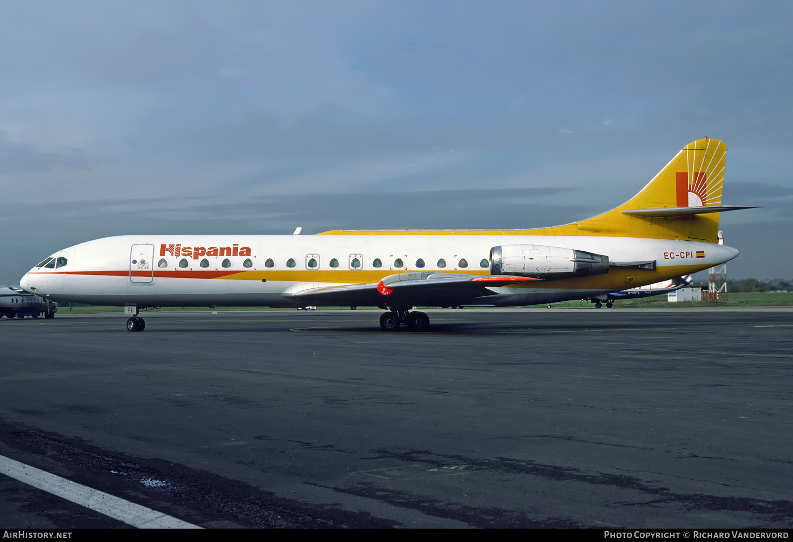 Aircraft Photo of EC-CPI | Sud SE-210 Caravelle 10B1R | Hispania Líneas Aéreas | AirHistory.net #738795