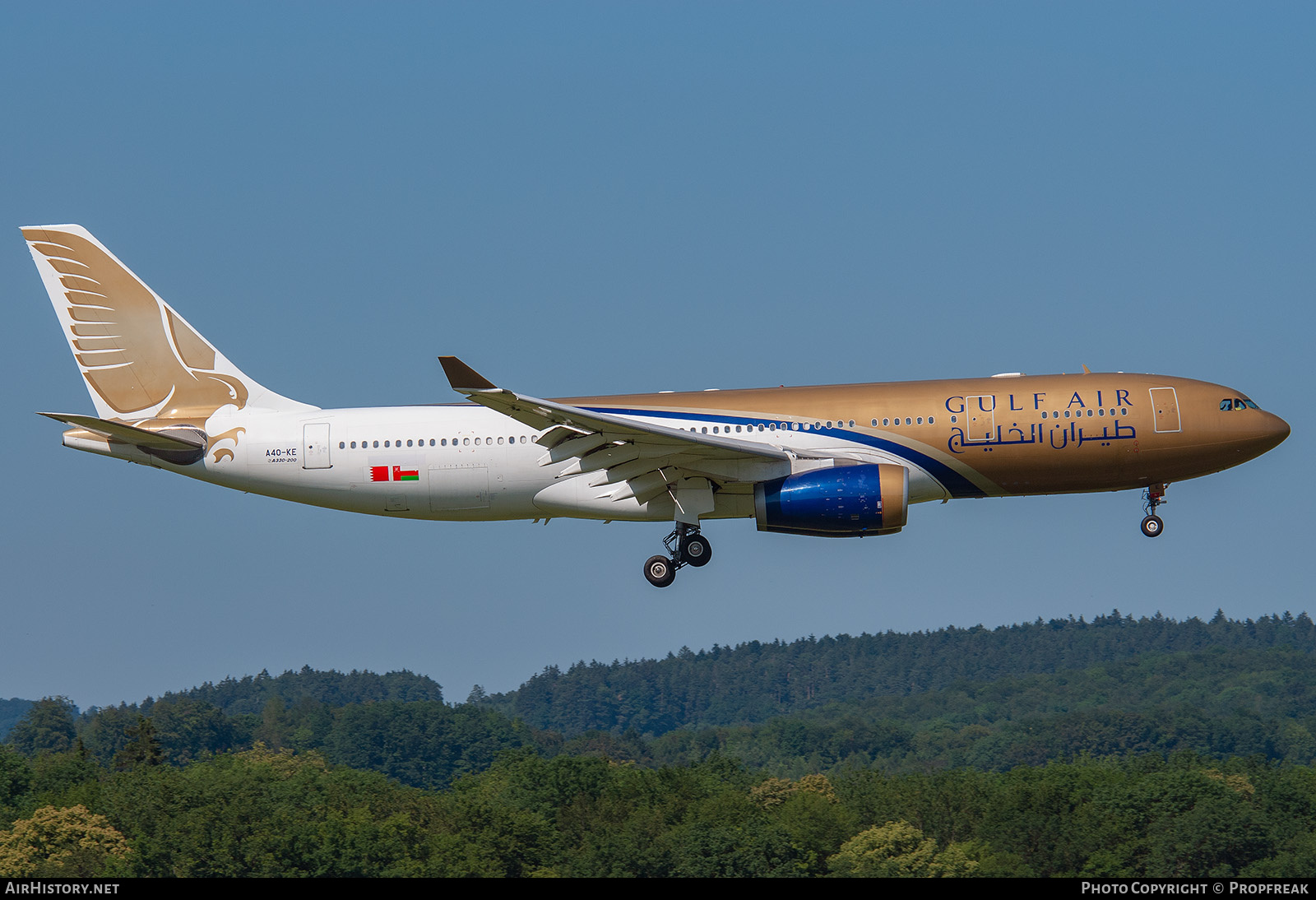 Aircraft Photo of A4O-KE | Airbus A330-243 | Gulf Air | AirHistory.net #738806