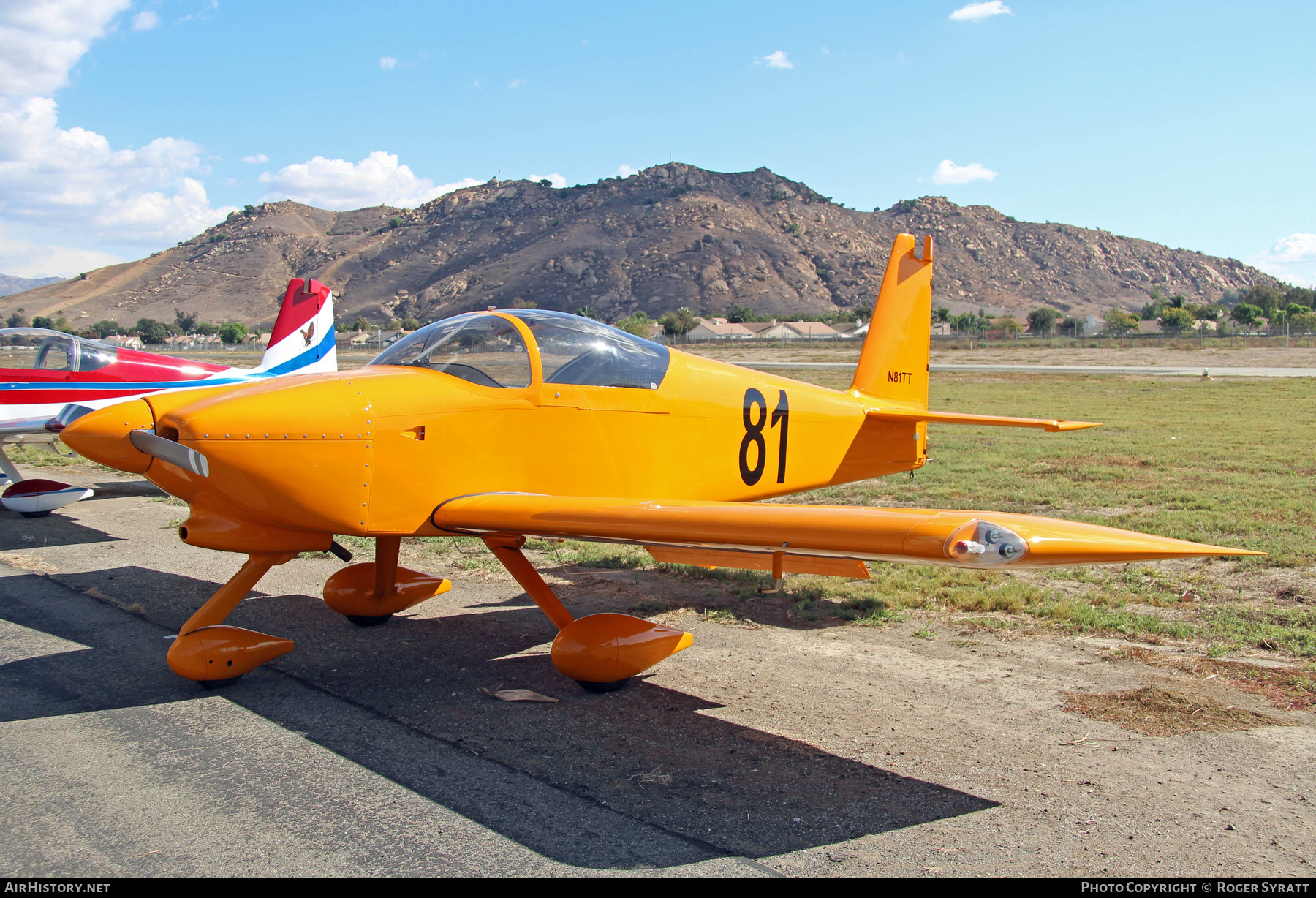 Aircraft Photo of N81TT | Van's RV-7A | AirHistory.net #738818