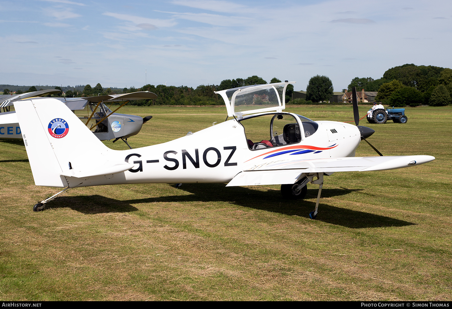 Aircraft Photo of G-SNOZ | Europa Aircraft Europa | AirHistory.net #738820