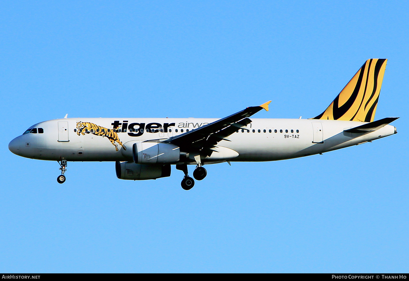Aircraft Photo of 9V-TAZ | Airbus A320-232 | Tigerair | AirHistory.net #738826