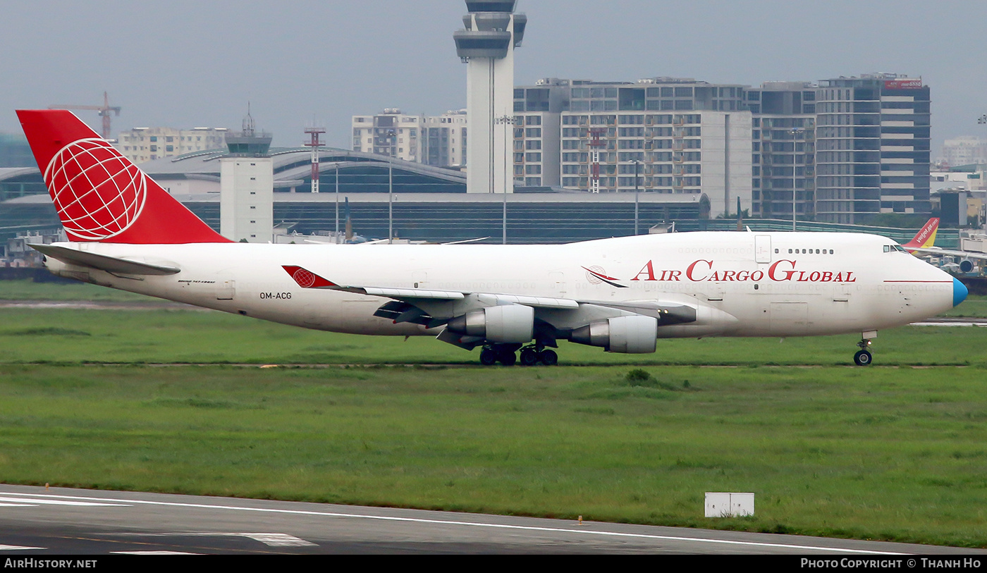 Aircraft Photo of OM-ACG | Boeing 747-409F/SCD | Air Cargo Global | AirHistory.net #738830