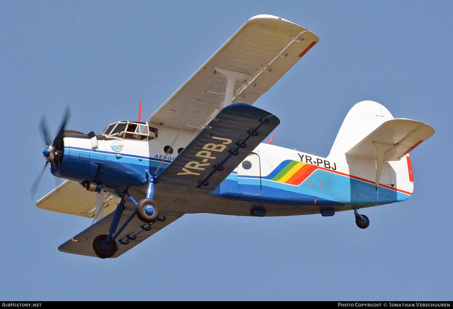 Aircraft Photo of YR-PBJ | Antonov An-2 | Aeroclubul României | AirHistory.net #738847