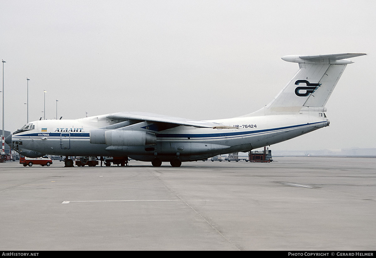 Aircraft Photo of UR-76424 | Ilyushin Il-76MD | Atlant | AirHistory.net #738888
