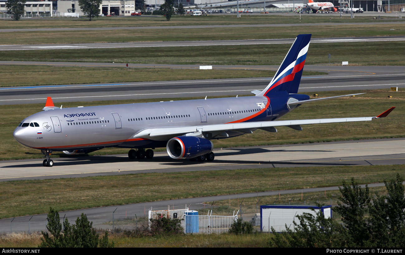 Aircraft Photo of F-WWTJ | Airbus A330-343 | Aeroflot - Russian Airlines | AirHistory.net #738914