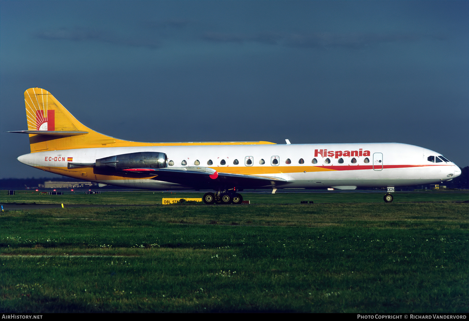 Aircraft Photo of EC-DCN | Sud SE-210 Caravelle 10B1R | Hispania Líneas Aéreas | AirHistory.net #738925