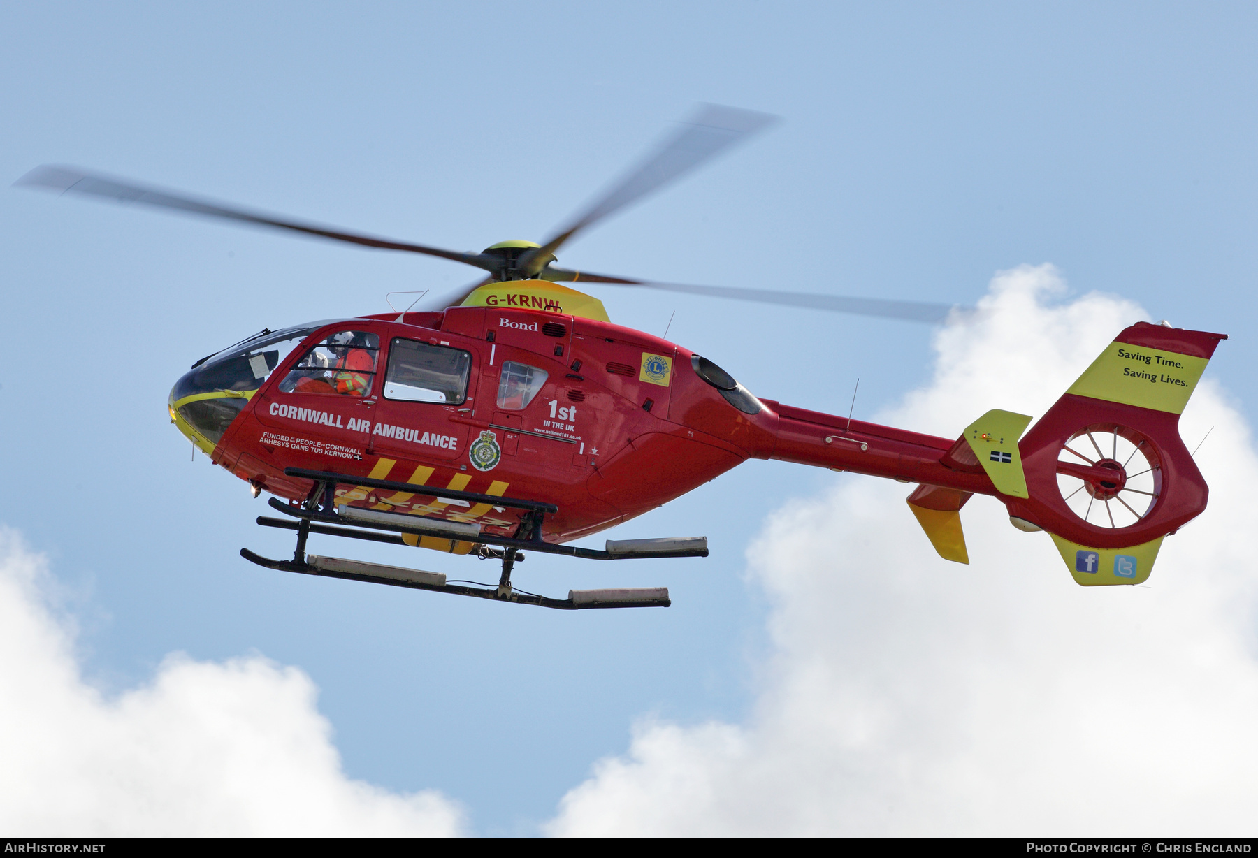 Aircraft Photo of G-KRNW | Eurocopter EC-135T-2 | Cornwall Air Ambulance | AirHistory.net #738943