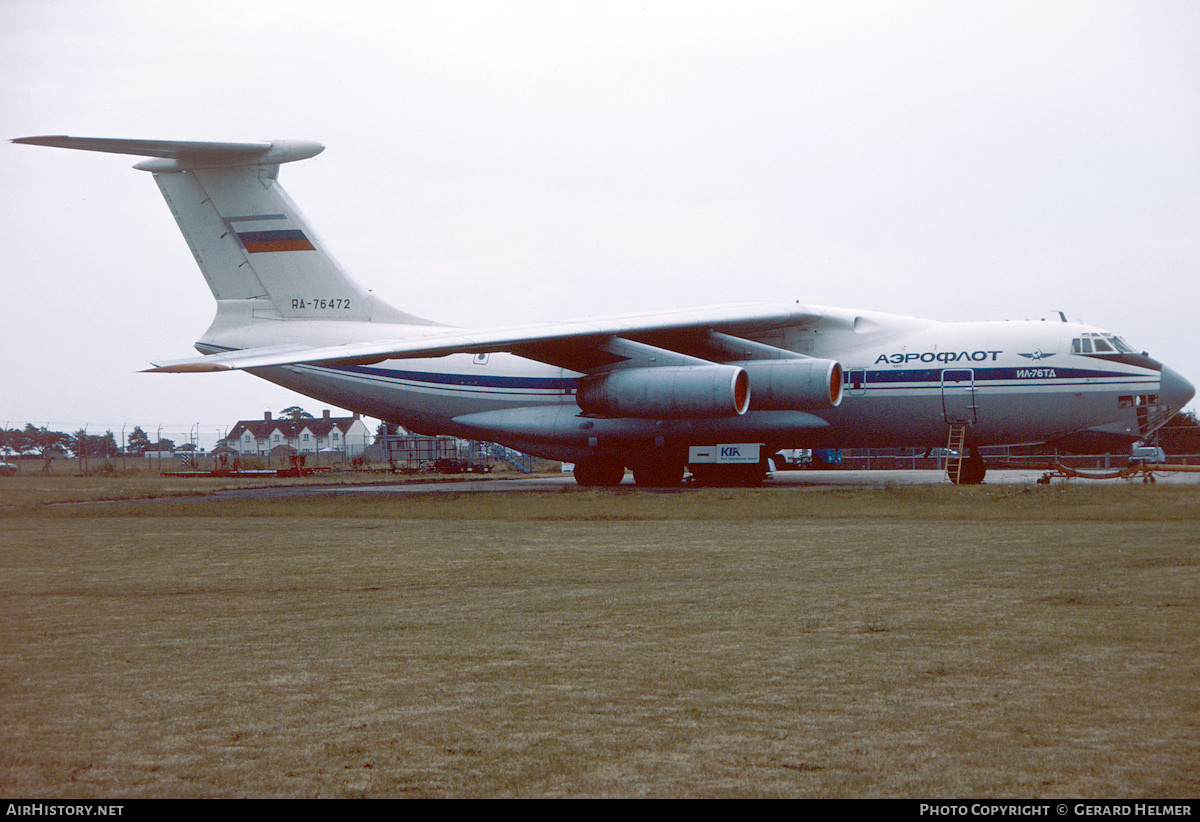 Aircraft Photo of RA-76472 | Ilyushin Il-76TD | Aeroflot | AirHistory.net #738946