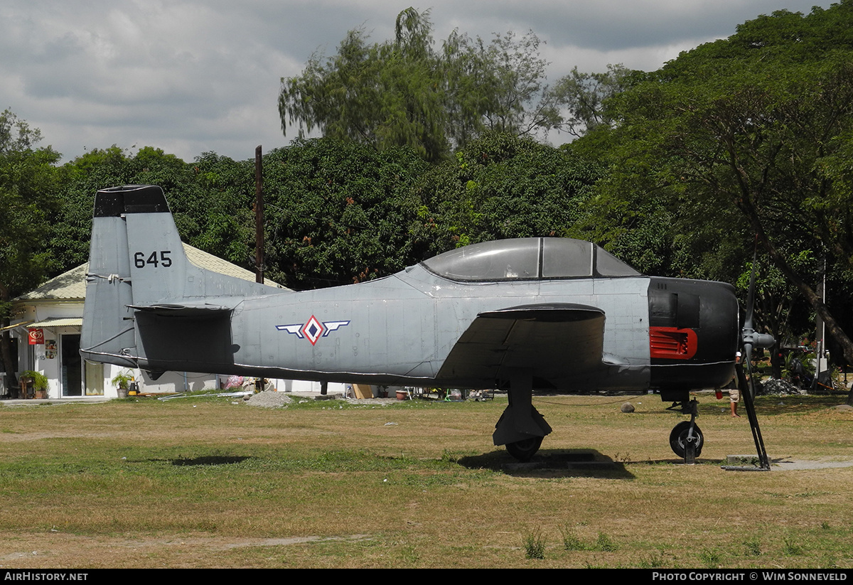 Aircraft Photo of 645 | North American T-28D Trojan | Philippines - Air Force | AirHistory.net #738948