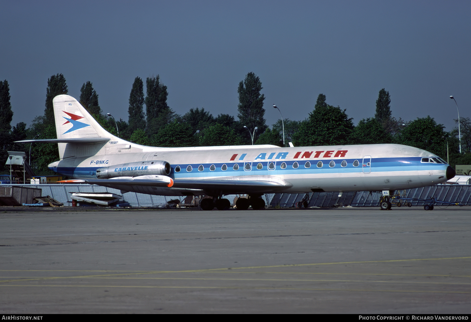 Aircraft Photo of F-BNKG | Sud SE-210 Caravelle III | Air Inter | AirHistory.net #738955