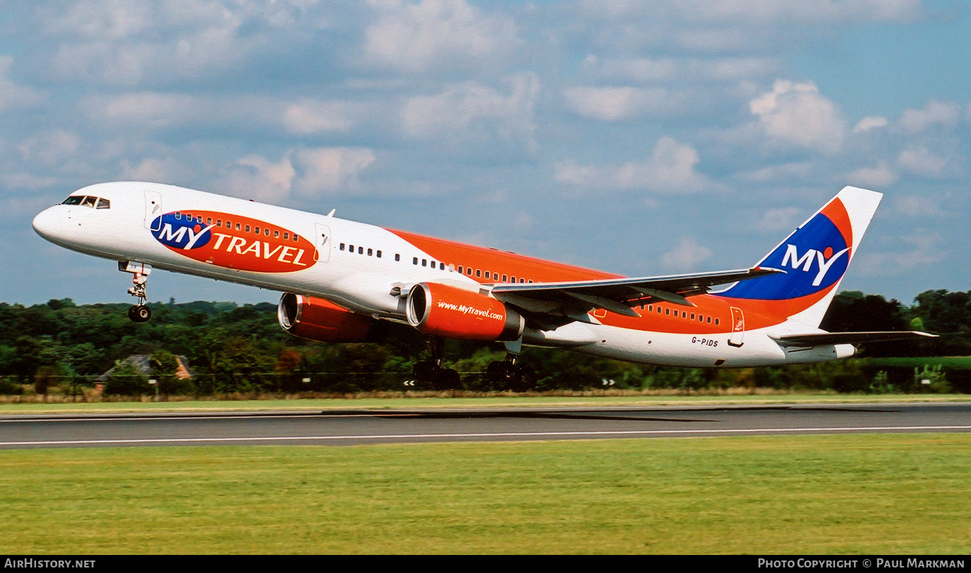 Aircraft Photo of G-PIDS | Boeing 757-225 | MyTravel Airways | AirHistory.net #738963