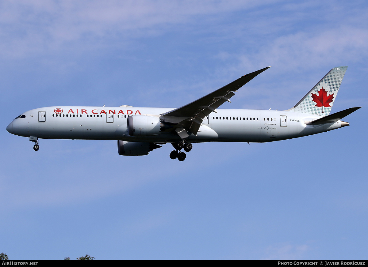 Aircraft Photo of C-FRSE | Boeing 787-9 Dreamliner | Air Canada | AirHistory.net #738986