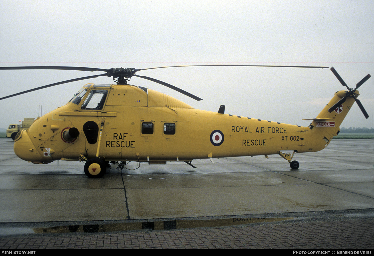 Aircraft Photo of XT602 | Westland WS-58 Wessex HC.2 | UK - Air Force | AirHistory.net #738991