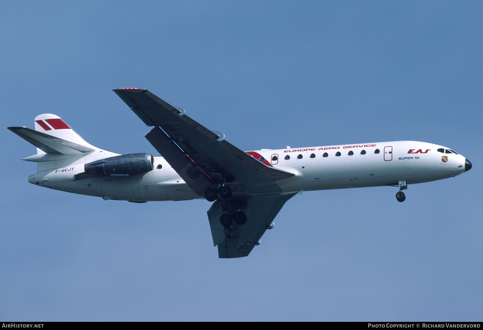 Aircraft Photo of F-GCJT | Sud SE-210 Caravelle 10B3 Super B | EAS - Europe Aero Service | AirHistory.net #738992