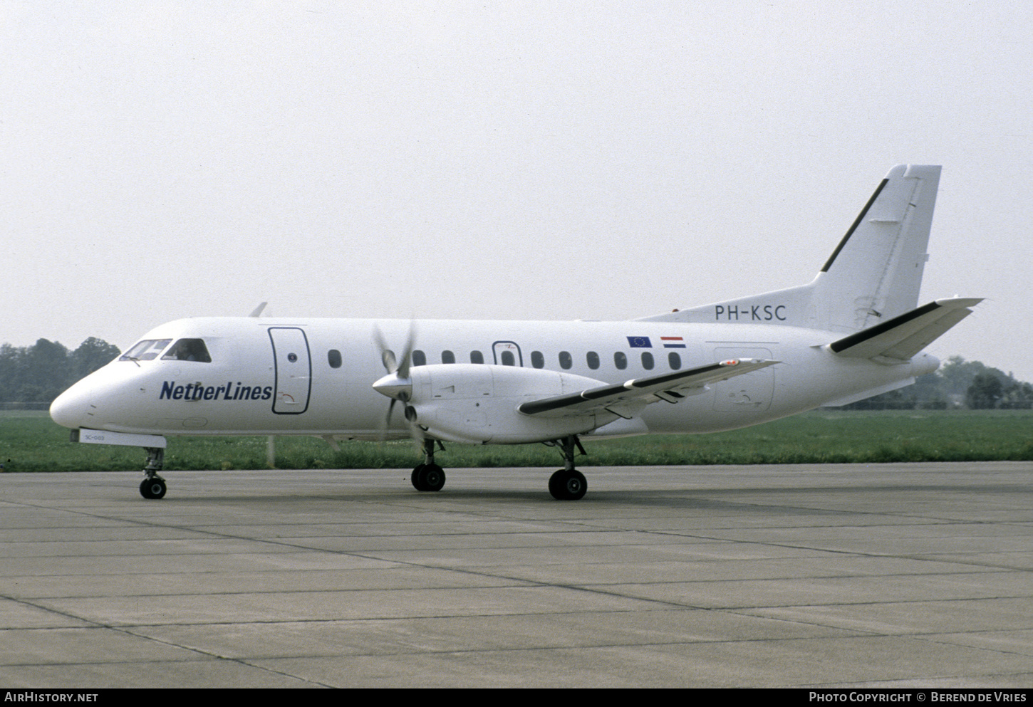 Aircraft Photo of PH-KSC | Saab 340B | Netherlines | AirHistory.net #738999