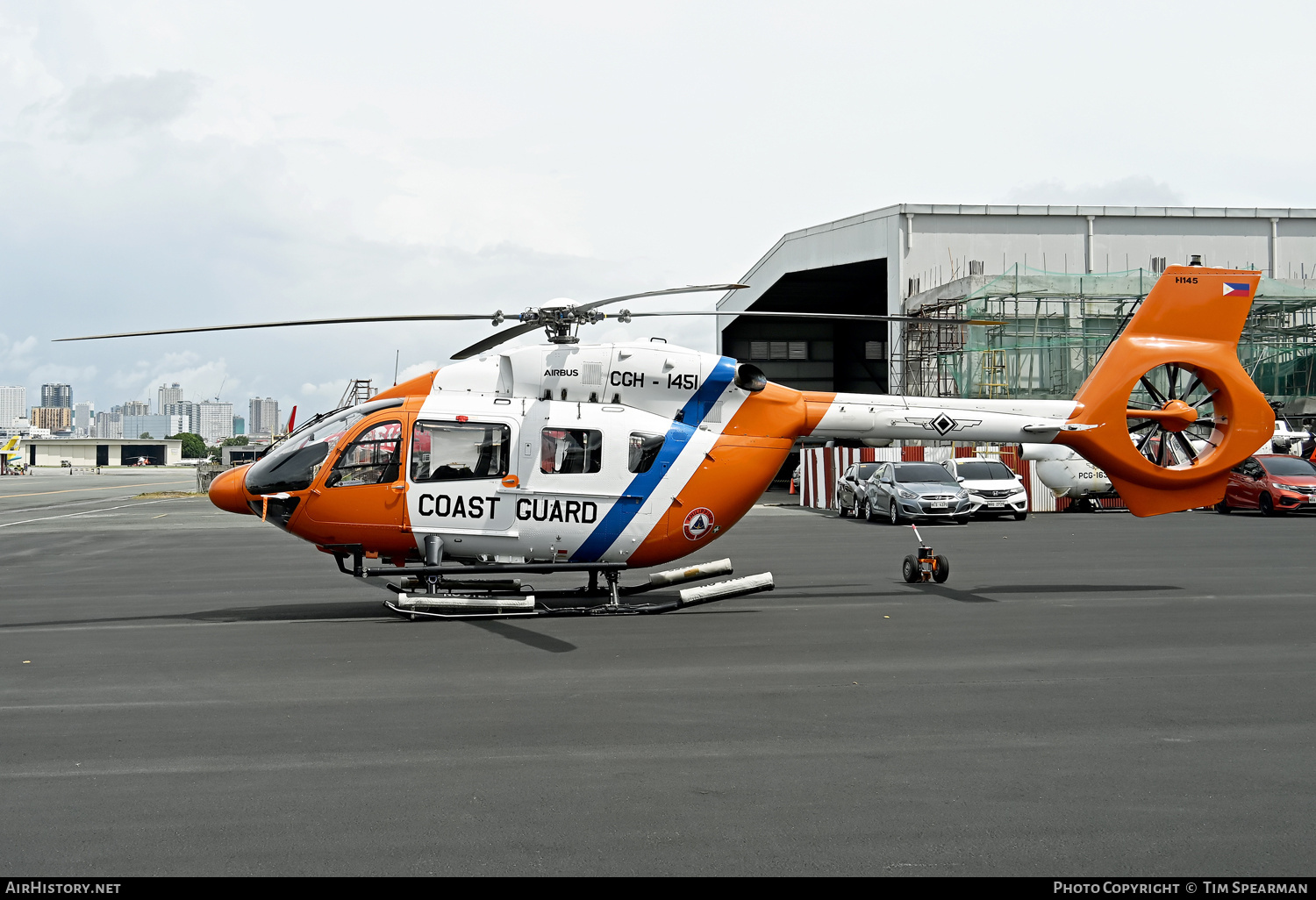 Aircraft Photo of CGH-1451 | Airbus Helicopters EC-145T-2 | Philippines - Coast Guard | AirHistory.net #739037