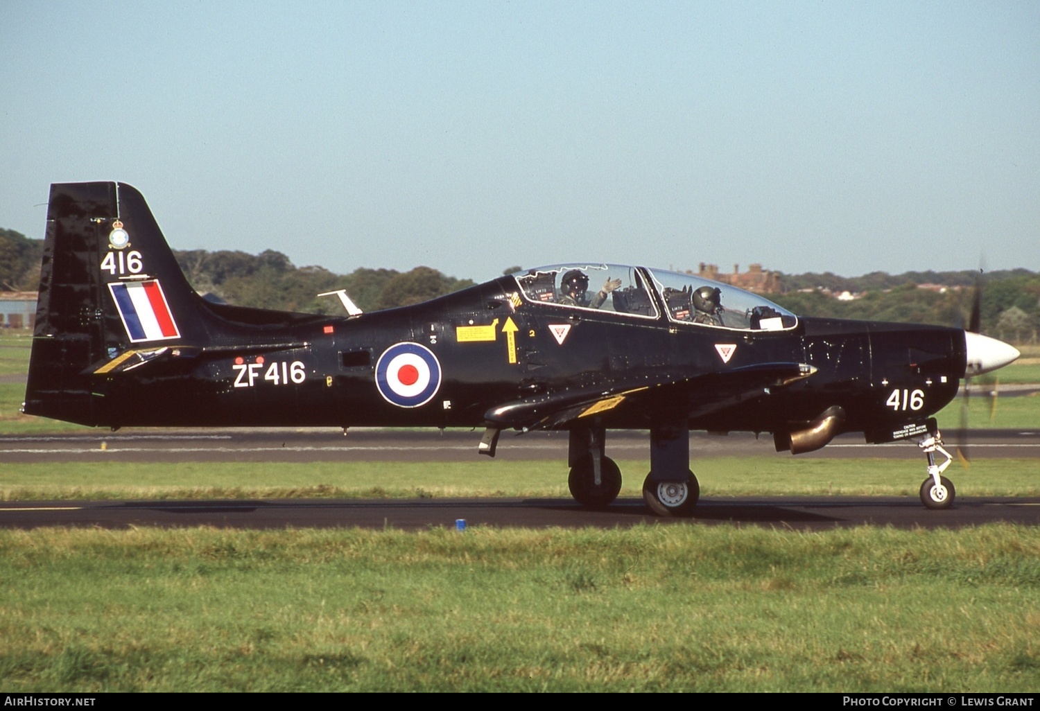 Aircraft Photo of ZF416 | Short S-312 Tucano T1 | UK - Air Force | AirHistory.net #739062