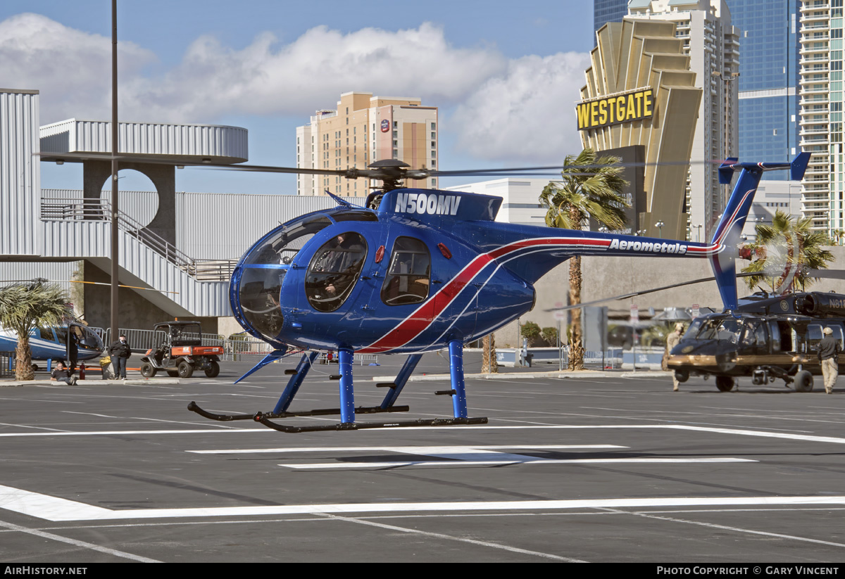 Aircraft Photo of N500MV | McDonnell Douglas MD-500D (369D) | Aerometals | AirHistory.net #739065