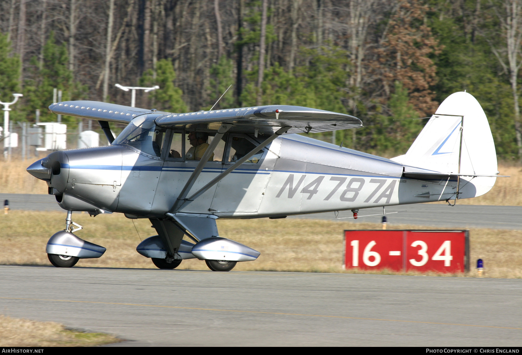Aircraft Photo of N4787A | Piper PA-22-150 Tri-Pacer | AirHistory.net #739068