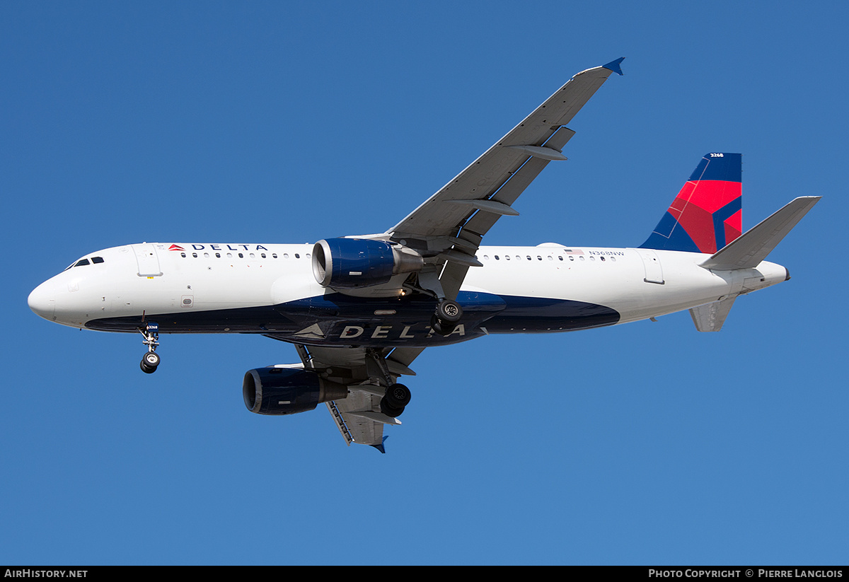 Aircraft Photo of N368NW | Airbus A320-212 | Delta Air Lines | AirHistory.net #739094