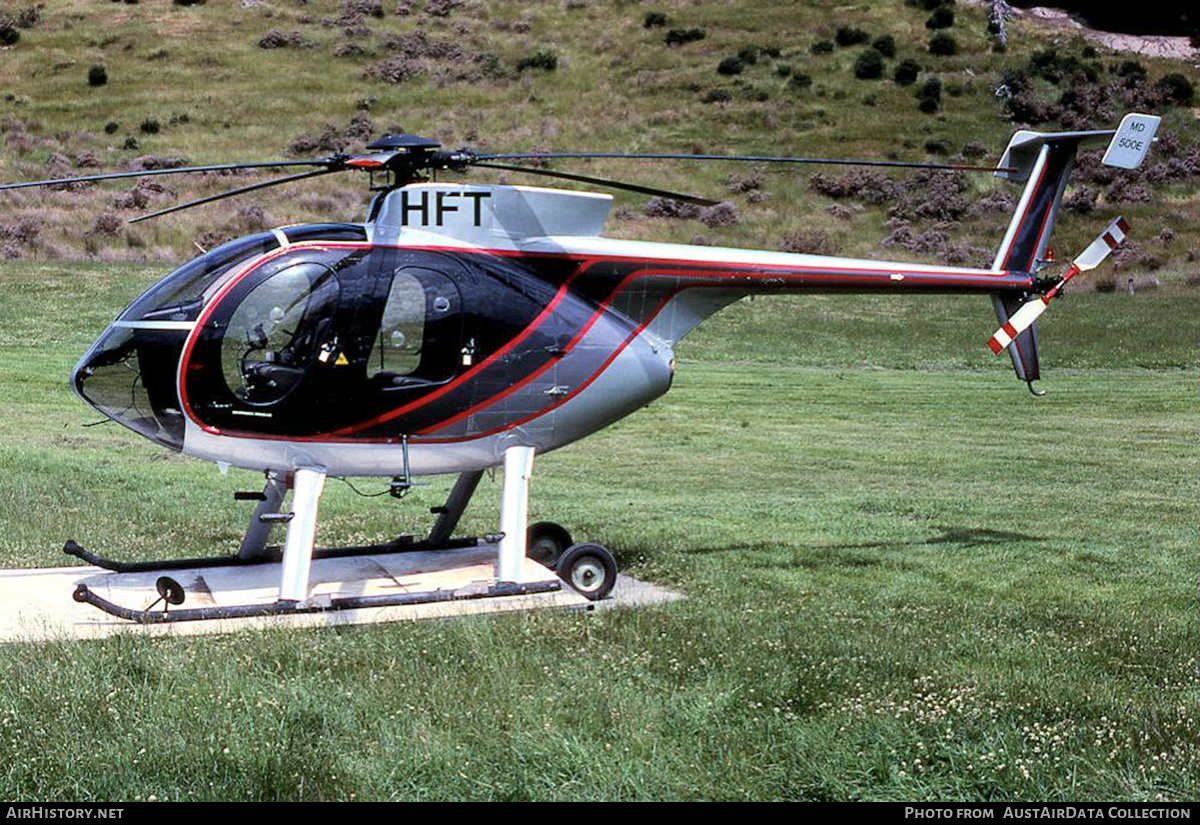 Aircraft Photo of ZK-HFT / HFT | McDonnell Douglas MD-500E (369E) | AirHistory.net #739104