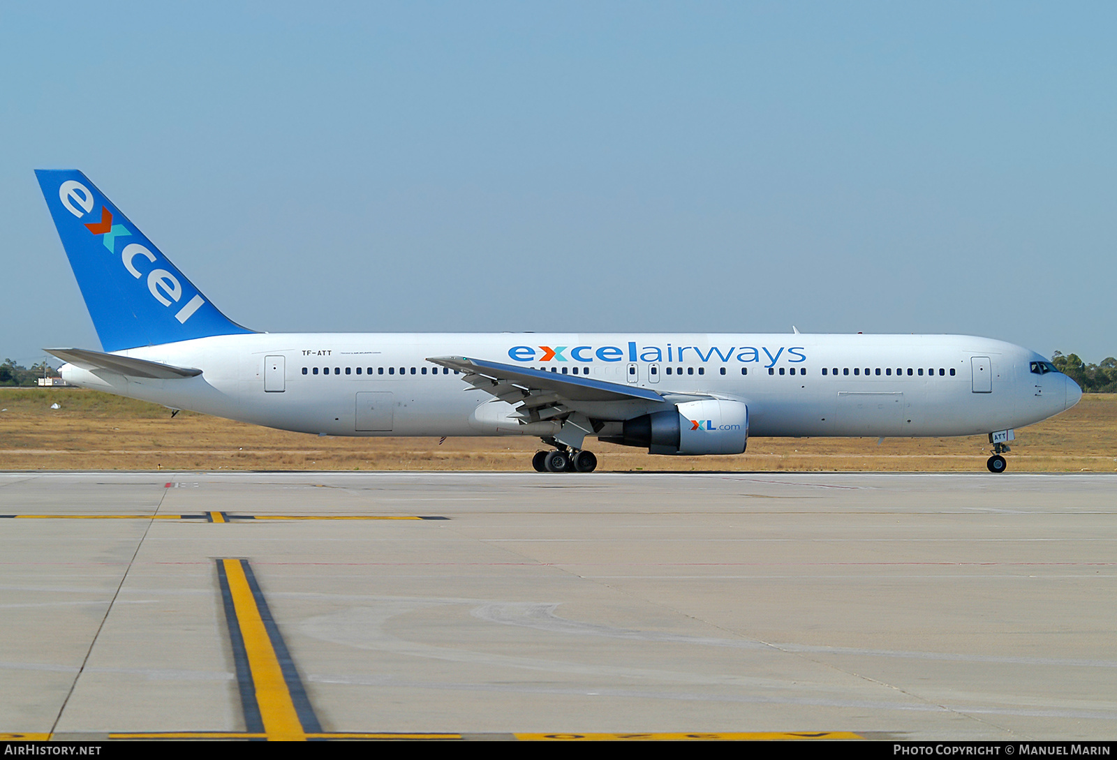 Aircraft Photo of TF-ATT | Boeing 767-383/ER | Excel Airways | AirHistory.net #739137