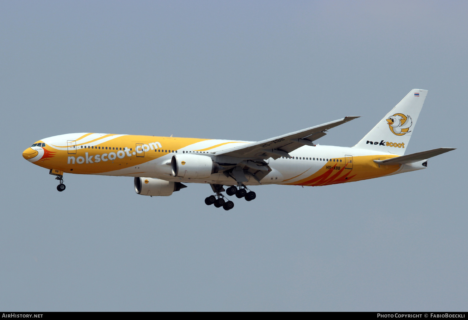 Aircraft Photo of HS-XBB | Boeing 777-212/ER | NokScoot | AirHistory.net #739138