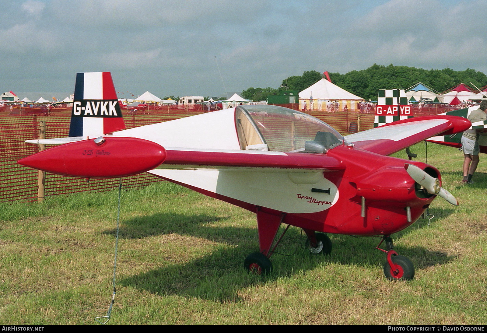 Aircraft Photo of G-AVKK | Tipsy T-66 Nipper 3 | AirHistory.net #739154
