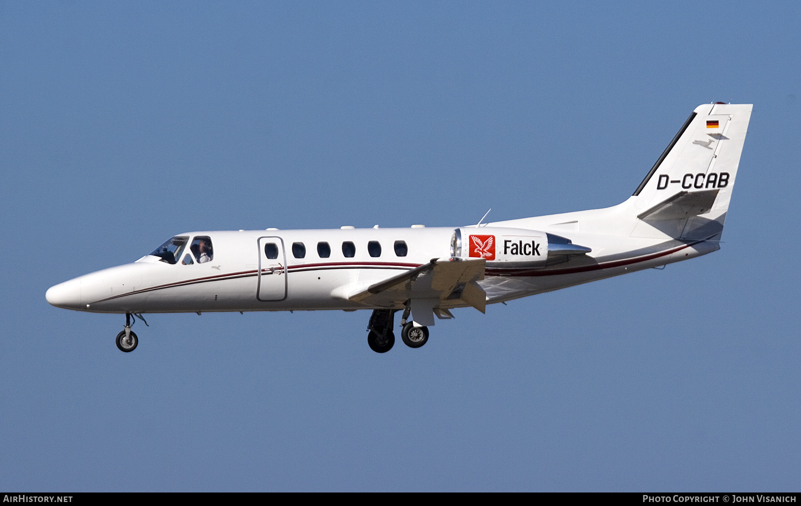Aircraft Photo of D-CCAB | Cessna 550 Citation Bravo | Falck | AirHistory.net #739175