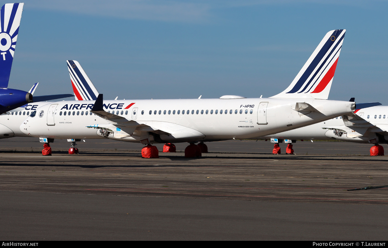 Aircraft Photo of F-HPND | Airbus A220-300 (BD-500-1A11) | Air France | AirHistory.net #739187
