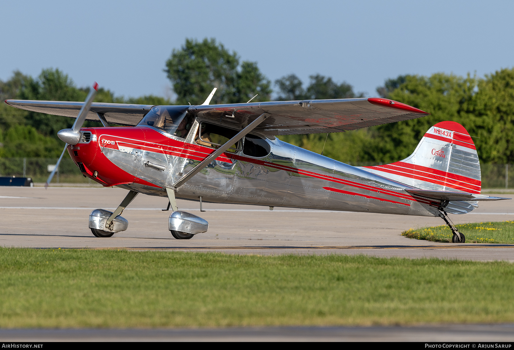 Aircraft Photo of N8143A | Cessna 170B | AirHistory.net #739191