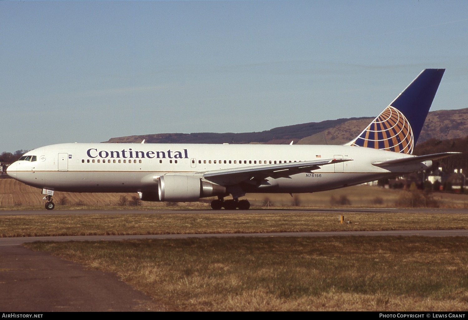 Aircraft Photo of N76156 | Boeing 767-224/ER | Continental Airlines | AirHistory.net #739225