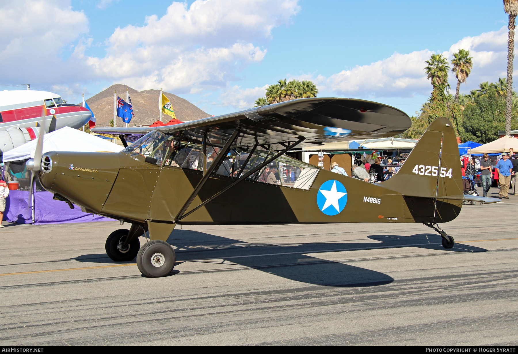 Aircraft Photo of N48616 / 432554 | Interstate L-6 Grasshopper | USA - Air Force | AirHistory.net #739232