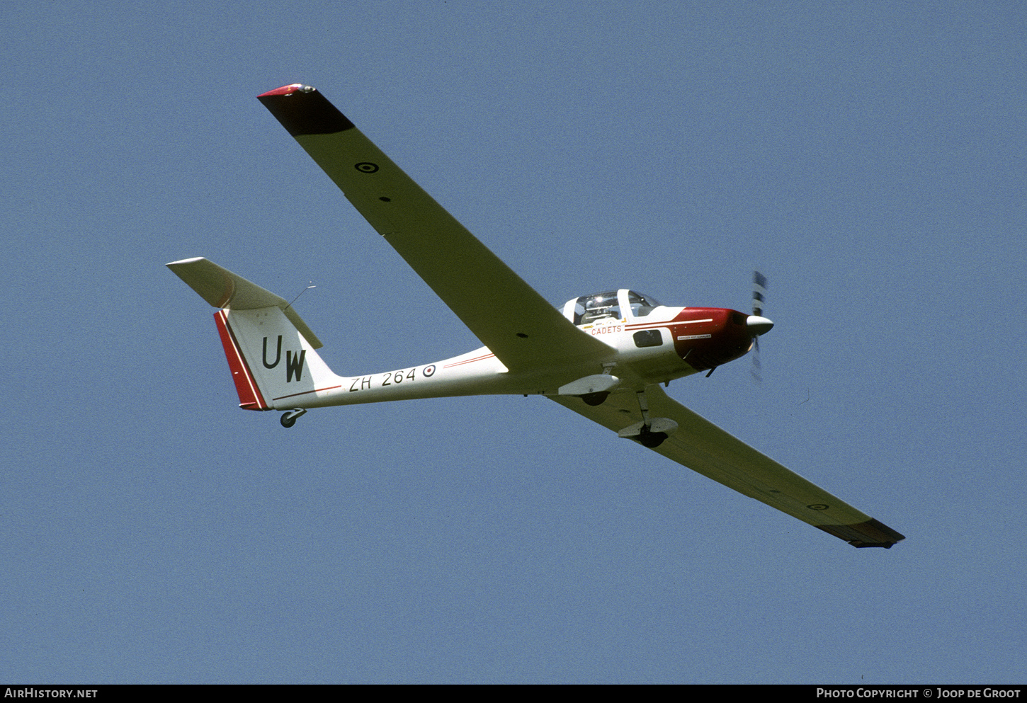 Aircraft Photo of ZH264 | Grob G-109B Vigilant T1 | UK - Air Force | AirHistory.net #739256