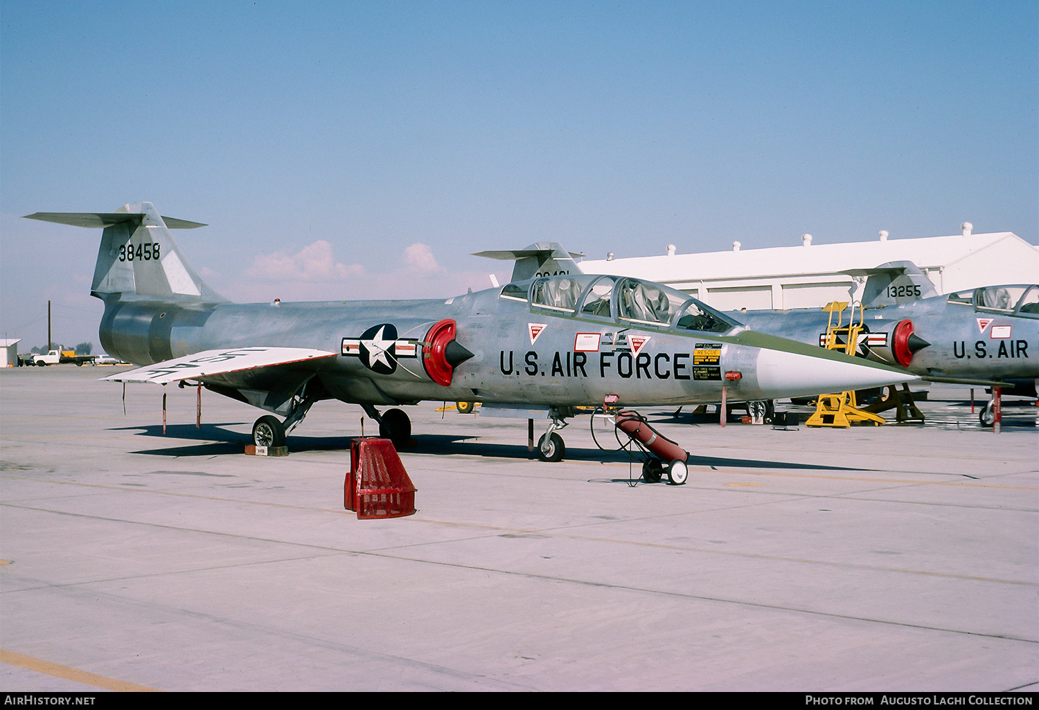 Aircraft Photo of 63-8458 / 38458 | Lockheed TF-104G Starfighter | USA - Air Force | AirHistory.net #739257