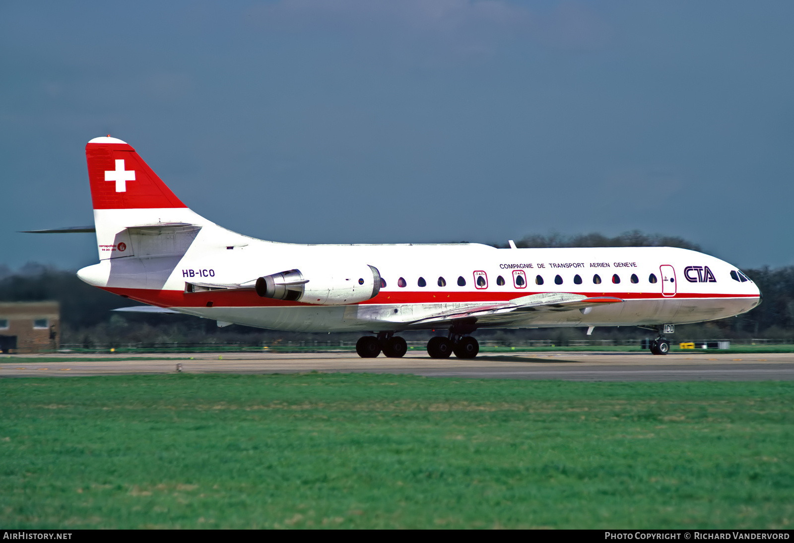 Aircraft Photo of HB-ICO | Sud SE-210 Caravelle 10B1R | CTA - Compagnie de Transport Aérien | AirHistory.net #739293