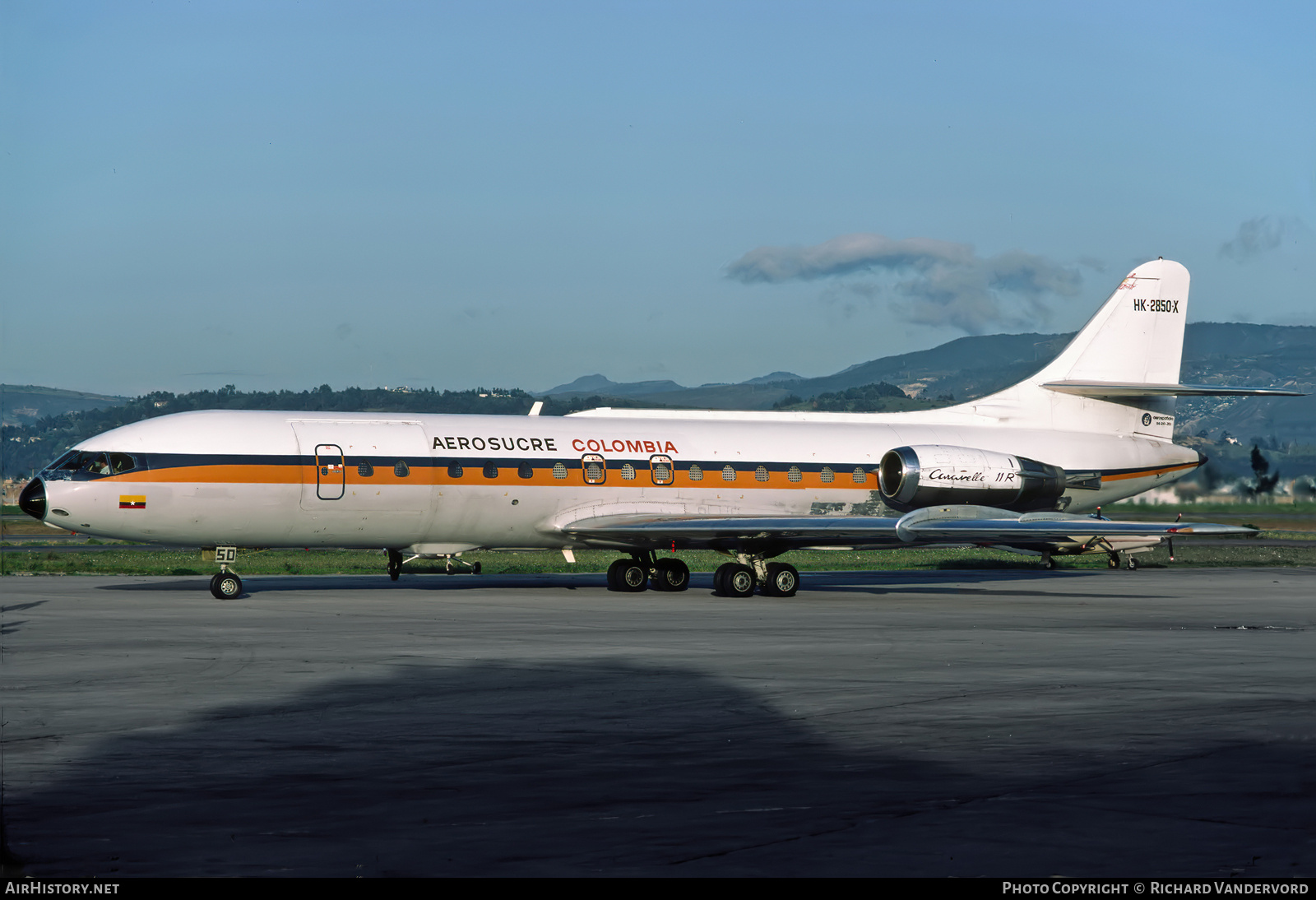 Aircraft Photo of HK-2850X | Sud SE-210 Caravelle 11R | Aerosucre | AirHistory.net #739299