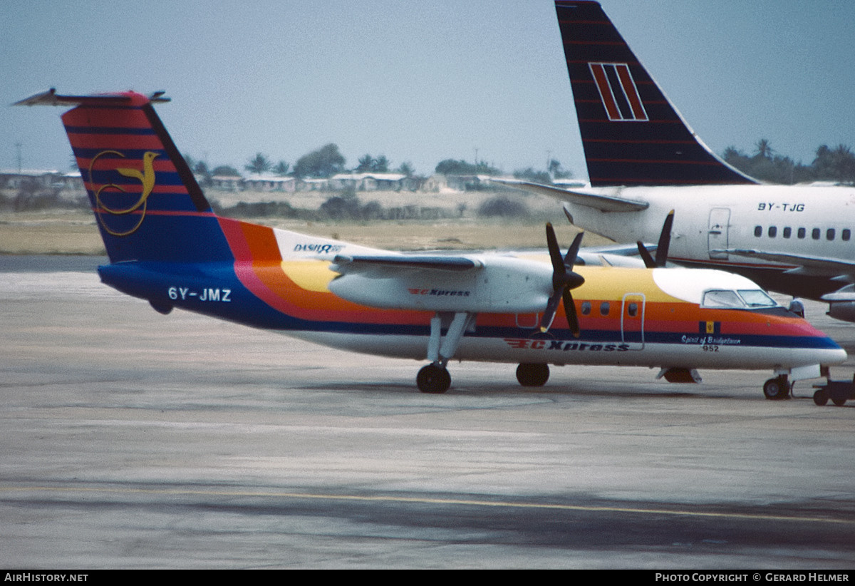 Aircraft Photo of 6Y-JMZ | De Havilland Canada DHC-8-102 Dash 8 | EC Xpress - Eastern Caribbean Express | AirHistory.net #739344