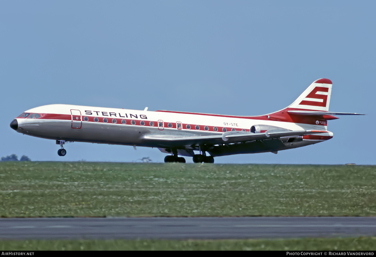 Aircraft Photo of OY-STE | Aerospatiale SE-210 Caravelle 10B3 Super B | Sterling Airways | AirHistory.net #739355
