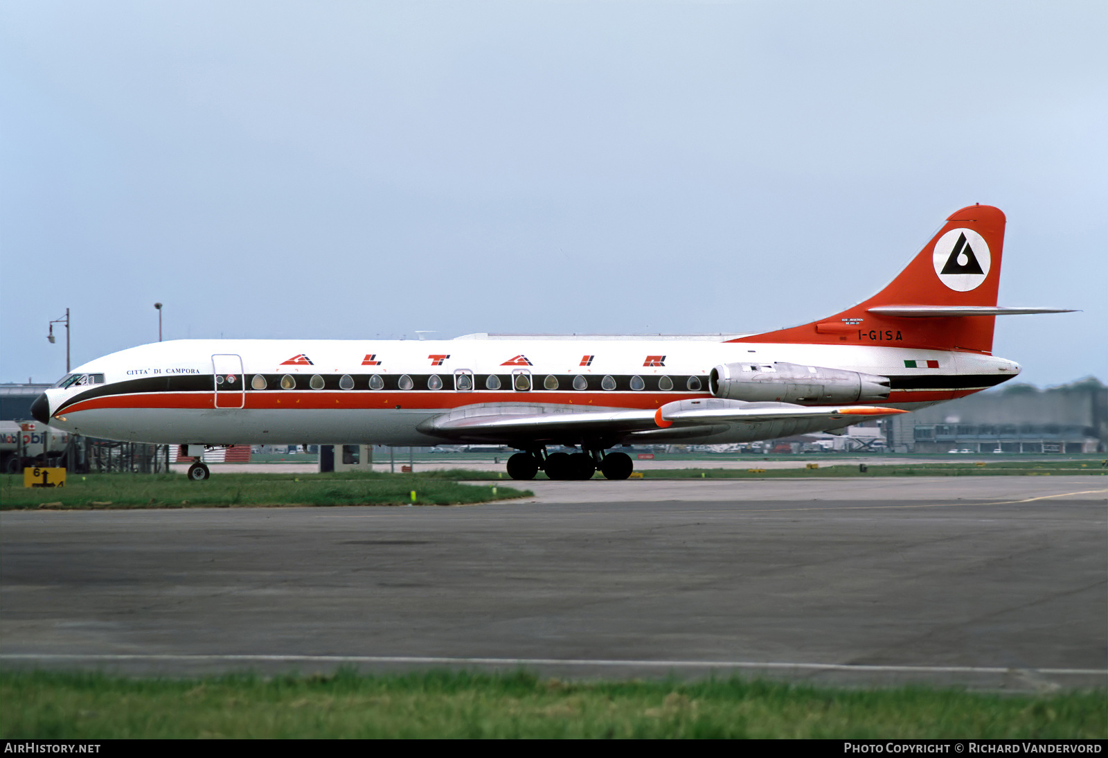 Aircraft Photo of I-GISA | Sud SE-210 Caravelle III | Altair Linee Aeree | AirHistory.net #739356