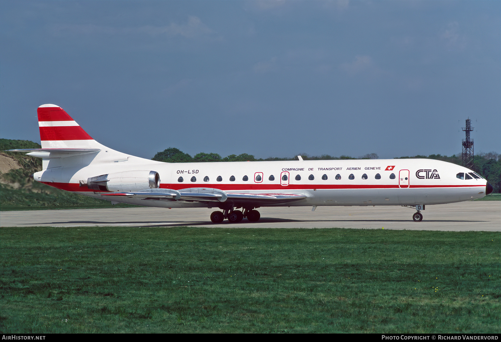 Aircraft Photo of OH-LSD | Sud SE-210 Caravelle 10B3 Super B | CTA - Compagnie de Transport Aérien | AirHistory.net #739362