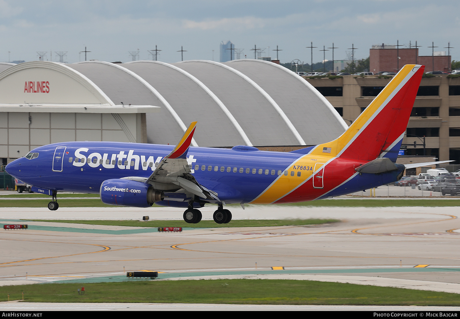Aircraft Photo of N7883A | Boeing 737-76Q | Southwest Airlines | AirHistory.net #739369